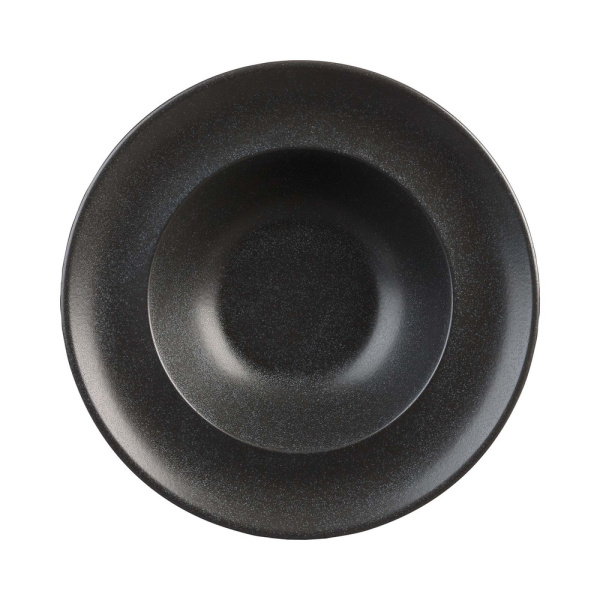 FINE DINE Makaronų lėkštė Coal, juoda, ø260 mm, 6 vnt. 04ALM002254 | E-gastro