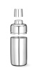 HENDI Plaktuvė kobleris, 3 dalių, BarUp, 0,5L, ø79x(H)199mm 596999 | E-gastro