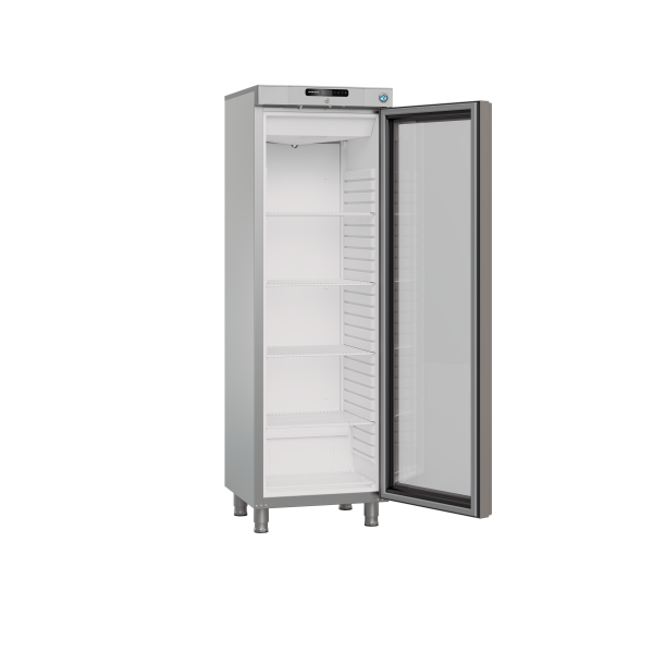 HOSHIZAKI Šaldiklis COMPACT FG420R L1 DR G E, stiklinės durys, nerūdijantis plienas, -19/-5°C, 265 l. FG420R L1 DR G E | E-gastro
