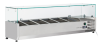 COOL HEAD Ingredientų vitrina VRX14/33, 6 x GN 1/4, 230V/160W, 335x440x1400 mm VRX 14/33 | E-gastro
