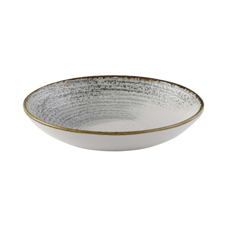 FINE DINE Dubuo Homespun Accents, pilka, ø248 mm, 12 vnt. HAJGEVB91 | E-gastro