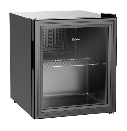BARTSCHER Pobarinis šaldytuvas 46, 1 varstomos stiklinės durys, 46 l., 435x480x520 mm 700183 | E-gastro