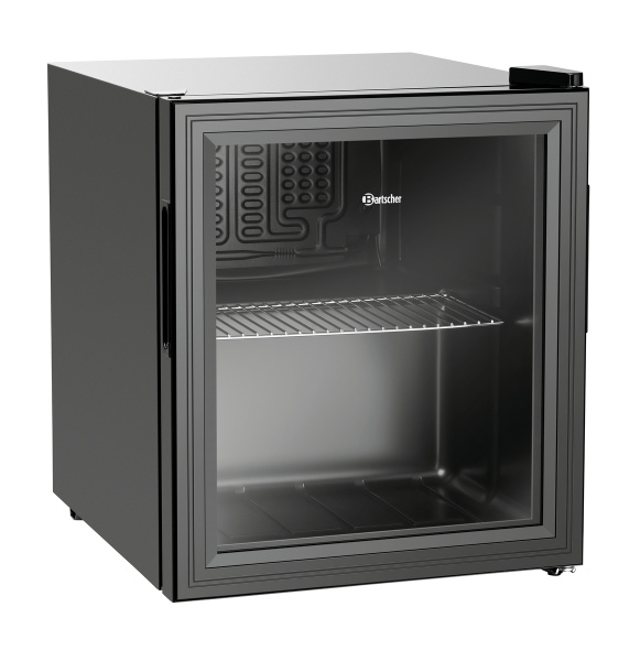 BARTSCHER Pobarinis šaldytuvas 46, 1 varstomos stiklinės durys, 46 l., 435x480x520 mm 700183 | E-gastro