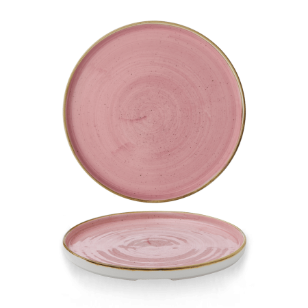 FINE DINE Lėkštė aukštu krašteliu Petal Pink, rožinė, ø260 mm, 6 vnt. SPPSWP261 | E-gastro
