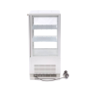 MAXIMA Vitrininis šaldytuvas 58 L 43 cm baltas 09400800 | E-gastro