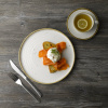 FINE DINE Lėkštė Barley, kreminė, ø165 mm, 6 vnt. SWHSEVP61 | E-gastro