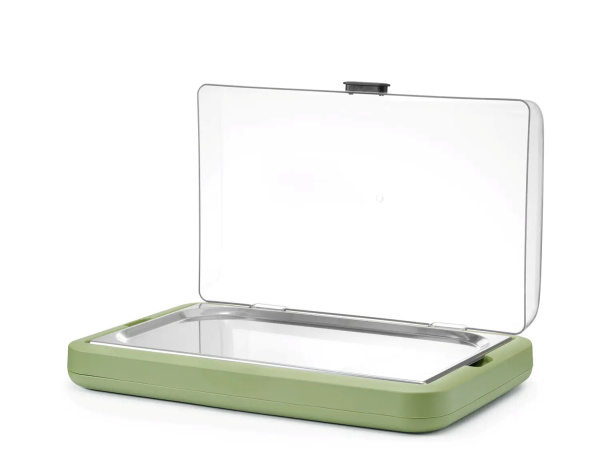 HENDI Aušinimo padėklas UNIQ, designed by Robert Bronwasser, GN 1/1, Žalia, 593x389x(H)147mm 871928 | E-gastro
