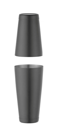 HENDI Bostono plaktuvė „Tin-on-Tin“, BarUp, 0,8L, Juodas, ø90 596418 | E-gastro