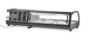 ARKTIC Suši vitrina 4 x GN 1/3 (A) 40 mm., Juoda, 1177x426x(H)296mm 274071 | E-gastro