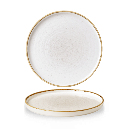 FINE DINE Lėkštė aukštu krašteliu Barley, kreminė, ø260 mm, 6 vnt. SWHSWP261 | E-gastro