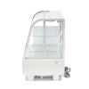 MAXIMA Vitrininis šaldytuvas 100 L 68 cm baltas 09400836 | E-gastro