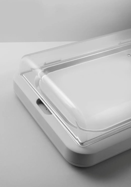 HENDI Aušinimo padėklas UNIQ, designed by Robert Bronwasser, GN 1/1, balta, 593x389x(H)147mm 871911 | E-gastro