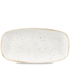 FINE DINE Stačiakampė lėkštė Barley, kreminė, 295x140mm, 6 vnt. SWHSOP111 | E-gastro