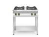 HENDI dujinė viryklė, Kitchen Line, 4 degikliai – su atviru stovu, HENDI, Kitchen Line, 19kW, 800x700x(H)900mm 227589 | E-gastro