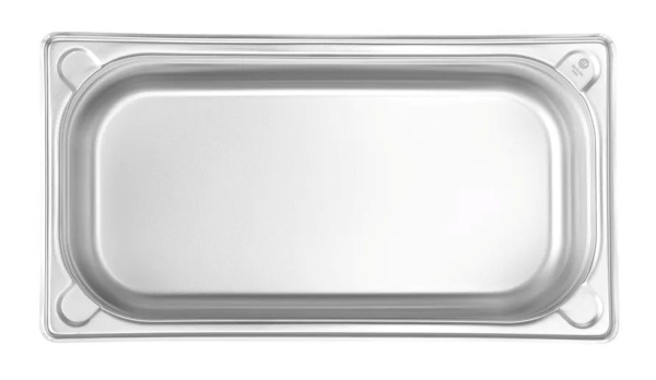 HENDI Konteineris GN 1/3, Kitchen Line, 4 L, nerūdijančio plieno, 325x176x(H)100 mm 806432 | E-gastro