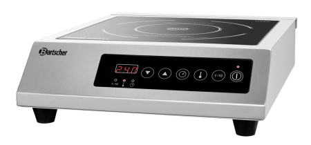 BARTSCHER Indukcinė viryklė IK30TCS-1, 230V/3kW, 330x420x105 mm 105991S | E-gastro