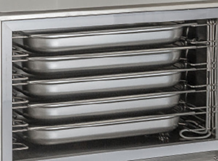 COOL HEAD Smūginis šaldiklis RF50A, 5xGN1/1, 230V/749W, 725x850x760 mm RF 50A | E-gastro