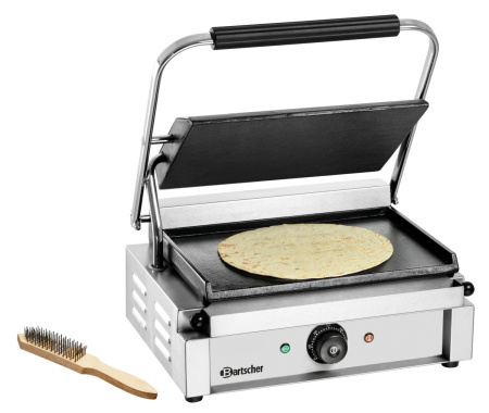 BARTSCHER Elektrinis kontaktinis grilis "Panini" 1G, lygus viršus ir apačia, 230V/2,2kW A150679 | E-gastro