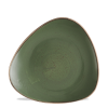 FINE DINE Trikampė lėkštė Sorrel, žalia, ø230 mm, 6 vnt. SSRSTR91 | E-gastro