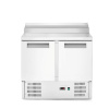 ARKTIC 2 durų šaldytuvo stalas su antstatu 900x695x(H)955mm 236222 | E-gastro