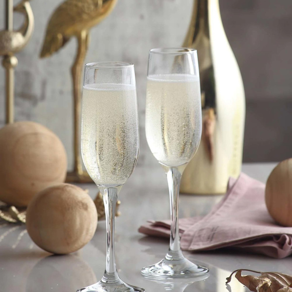 FINE DINE Šampano taurės Aspen, 220 ml, 12 vnt LH-ASP522KH | E-gastro
