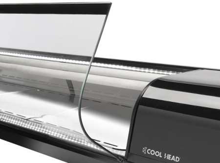 COOL HEAD Suši vitrina RS80, juoda, 15,5 l. RS 80 | E-gastro