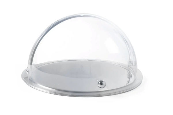 HENDI Apvalus padėklas su „roll-top“ tipo dangčiu, Ø380x(H)240mm 424001 | E-gastro