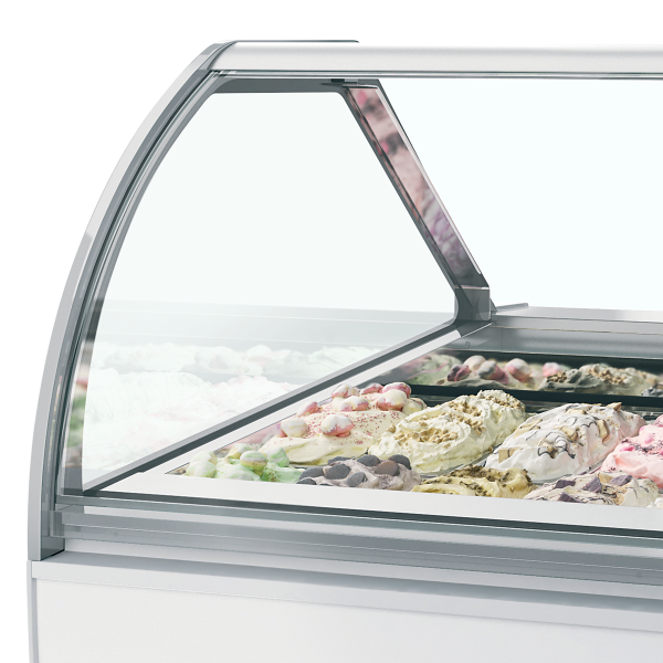 TEFCOLD Ventiliuojama ledų vitrina MILLENNIUM LX24 20334 | E-gastro