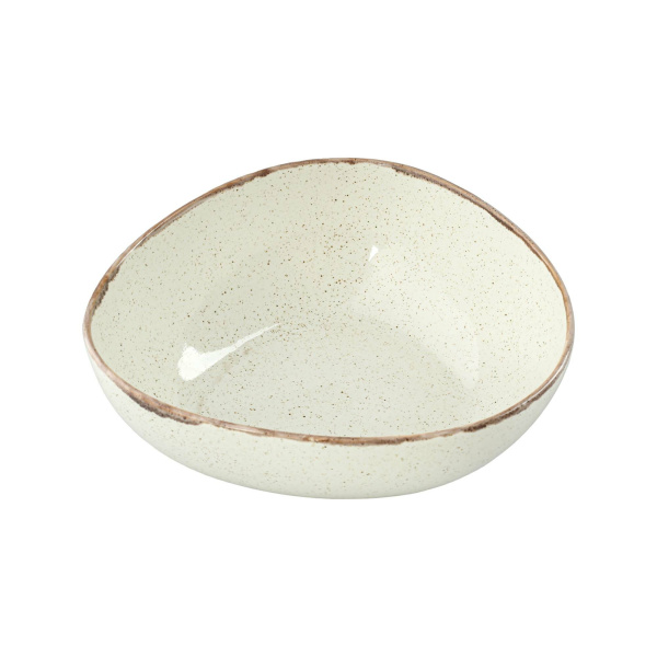 FINE DINE Trikampis dubuo Sand, kreminis, ø220 mm, 2 vnt. 04ALM007973 | E-gastro