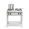HENDI 4 degiklių dujinė viryklė ant atviro pagrindo Smart, 19kW, 800x700x(H)900mm 143094  | E-gastro