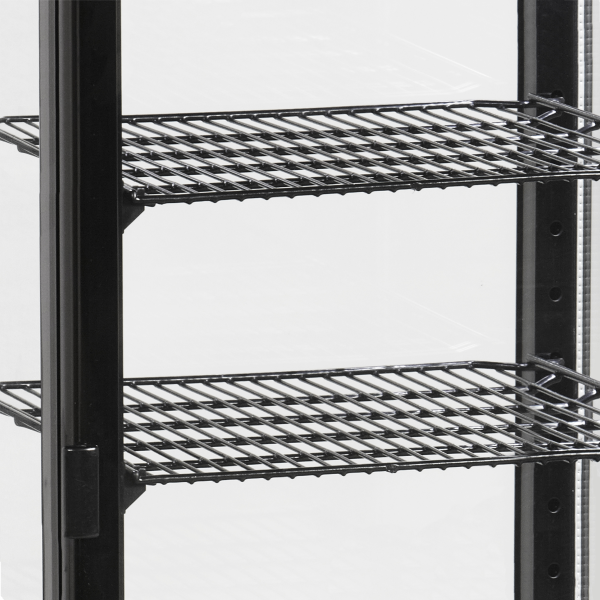 TEFCOLD Šaldoma vitrina UPD80 BLACK 16064 | E-gastro