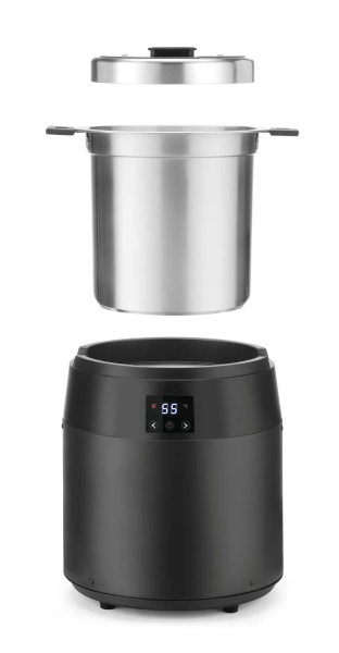 HENDI Sriubos marmitas be vandens, 10L, Juodas, Ø330x(H)398mm 860564 | E-gastro