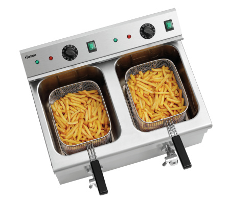 BARTSCHER Indukcinė gruzdintuvė 2x8L Plus 165119 | E-gastro