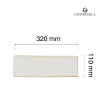 FINE DINE Stačiakampė lėkštė Barley, kreminė, 320x110mm, 6 vnt. SWHSOF331 | E-gastro