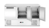ARKTIC 3 durų šaldytuvas su stalviršiu 219 L 1365x700x(H)850mm 236147 | E-gastro