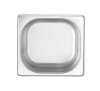 HENDI Konteineris GN 1/6, Profi Line, 1 L, nerūdijančio plieno, 176x162x(H)65 mm 801734 | E-gastro