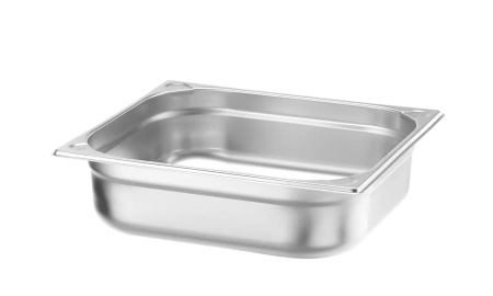 HENDI Konteineris GN 2/3, Kitchen Line, 9L, nerūdijantis plienas, 354x325x(H)100 mm 806234 | E-gastro