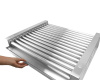 HENDI Dešrelių kepimo grilis XL – 2 zonų, 732x590x(H)168mm 268674 | E-gastro