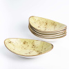 FINE DINE Ovalus dobuo Olive, žalias, 250x160 mm, 6 vnt. 778012 | E-gastro