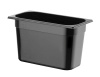 HENDI GN 1/2 konteineris iš juodo polikarbonato, 12,5L, Juodas, 325x265x(H)200mm