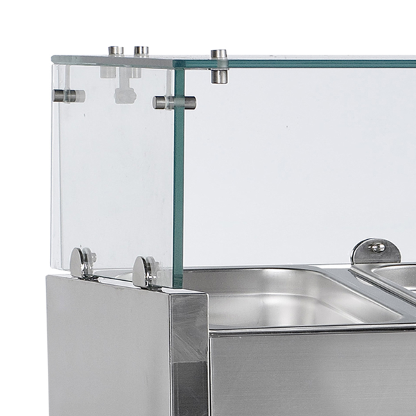TEFCOLD Vitrininis šaldytuvas GN1/4 VK33-180 16508 | E-gastro