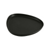 FINE DINE Trikampė lėkštė Coal, juoda, ø210 mm, 6 vnt. 04ALM007011 | E-gastro