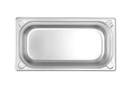 HENDI Konteineris GN 1/3, Kitchen Line, 5.7 L, nerūdijančio plieno, 325x176x(H)150 mm 806449 | E-gastro