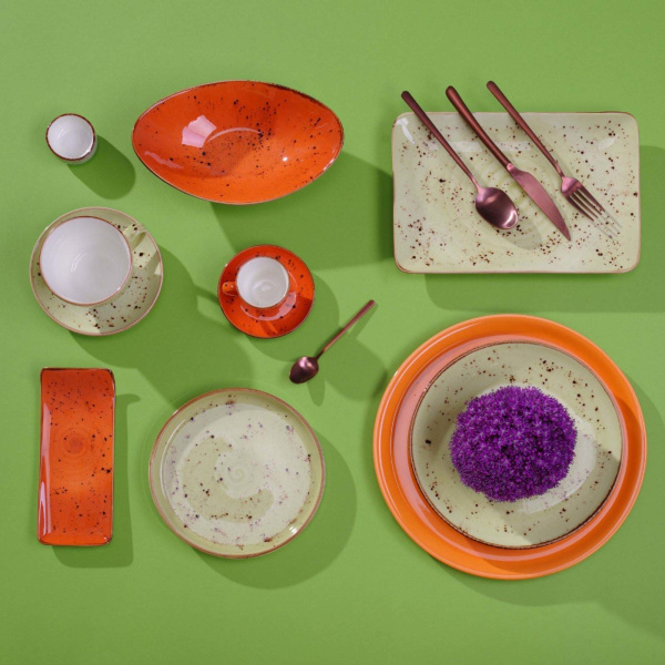 FINE DINE Gili lėkštė Iris, mėlyna, ø250 mm, 6 vnt. 779804 | E-gastro