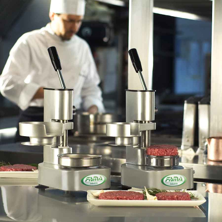 FAMA Mėsainių presas Ø 130 mm FHA400 | E-gastro