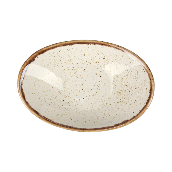 FINE DINE Ovalus mini dubuo Sand, kreminis, ø110 mm, 6 vnt. 04ALM001636 | E-gastro