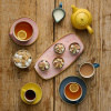 FINE DINE Cappuccino puodelis Petal Pink, rožinis, 340 ml, 6 vnt. SPPSCB281 | E-gastro