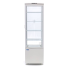 MAXIMA Vitrininis šaldytuvas 235 L 52 cm baltas 09400815 | E-gastro