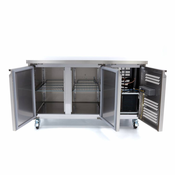 MAXIMA Stalviršio šaldytuvas 136 cm 2 durys 09400400 | E-gastro