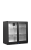 TEFCOLD Pobarinis šaldytuvas BA21S, 2 stumdomos stiklinės durys, 196 l., 900 x 515 x 900 mm 45473 | E-gastro
